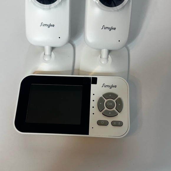 Video Baby Monitor with 2 Cameras and Audio 2.8" LCD Screen, Night Vision, APP, - Picture 4 of 7